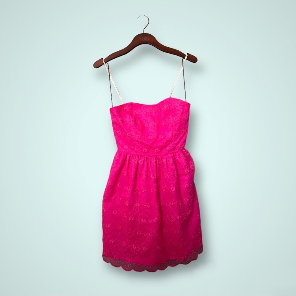 Lilly Pulitzer Pink Payton Strapless Dress
